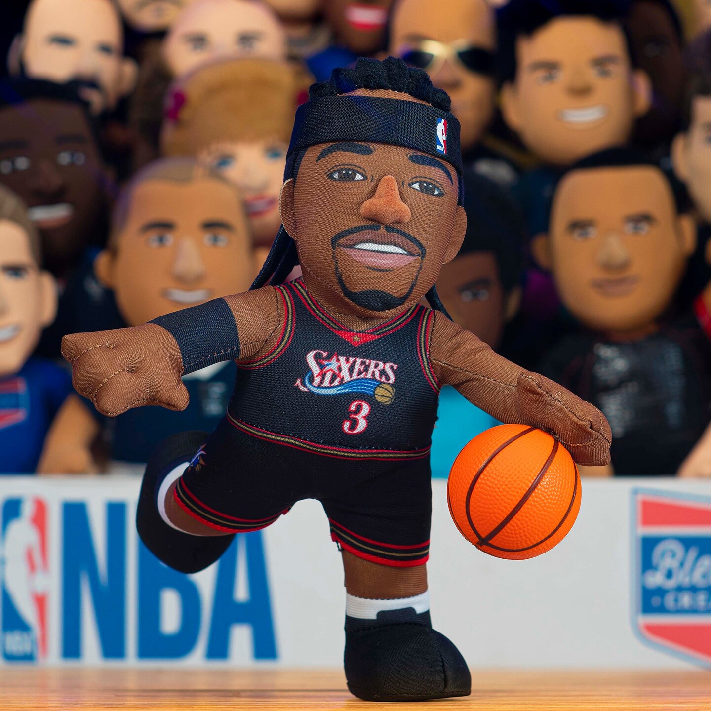Bleacher Creatures Philadelphia 76ers Allen Iverson 10" Plush Figure