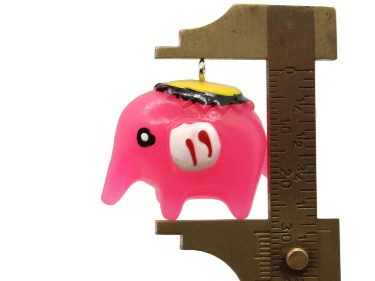 2 31mm Bright Pink Elephant Resin Charms by Smileyboy Beads | Michaels