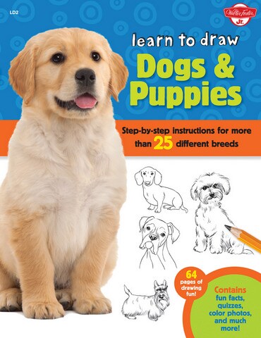 LEARN TO DRAW DOGS &#x26; PUPPIES