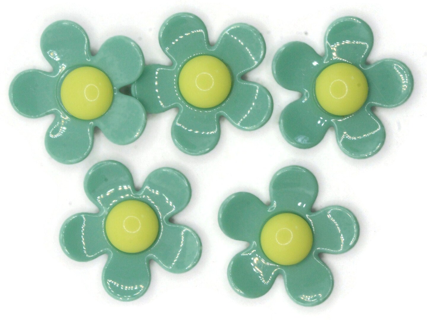 5 36mm Mixed Color Daisy Large Plastic Flower Beads by Smileyboy Beads | Michaels