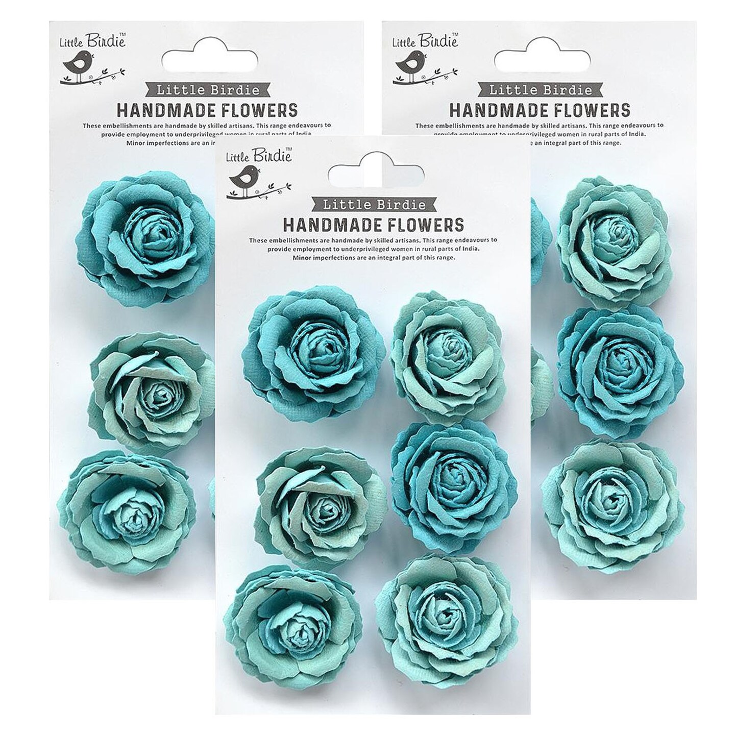 Little Birdie Song Of The Sea Ephemera Pack - 44 Piece Scrapbooking Embellishments