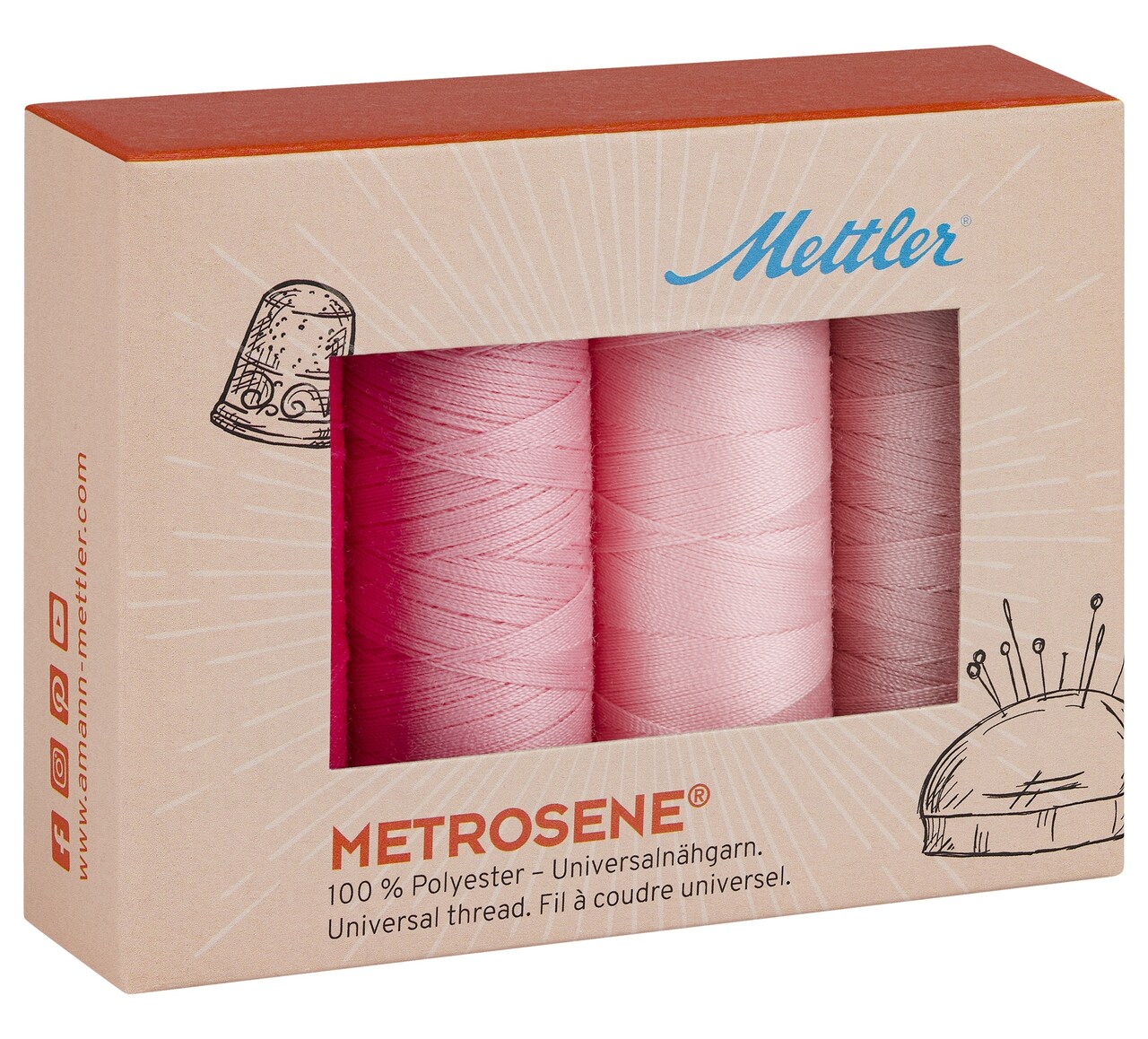 Metrosene Powder Mettler Metrosene Thread Kits 4/Pkg | Michaels