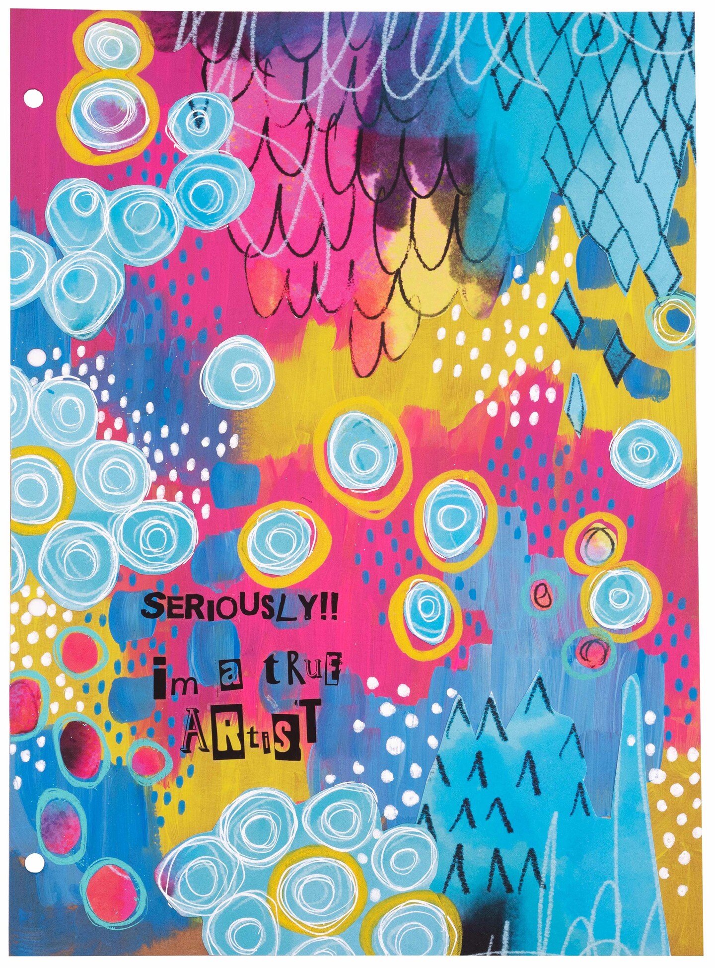 Art By Marlene Bold &#x26; Bright Background Paper 12/Pkg-Nr. 79