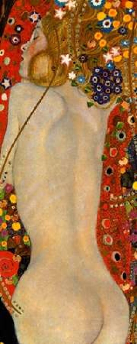 Sea Serpents IV Poster Print by Gustav Klimt - Item # VARPDX373392