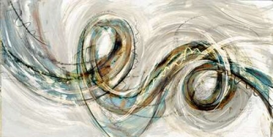 Swirly Whirly II Poster Print by PI Studio