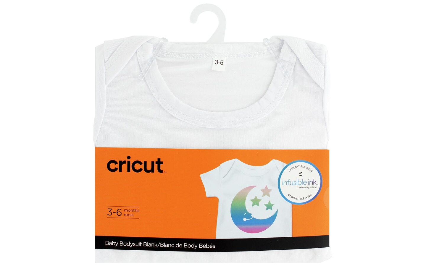 Cricut Infusible Ink Blank Body Suit Baby 3-6Mo | Michaels