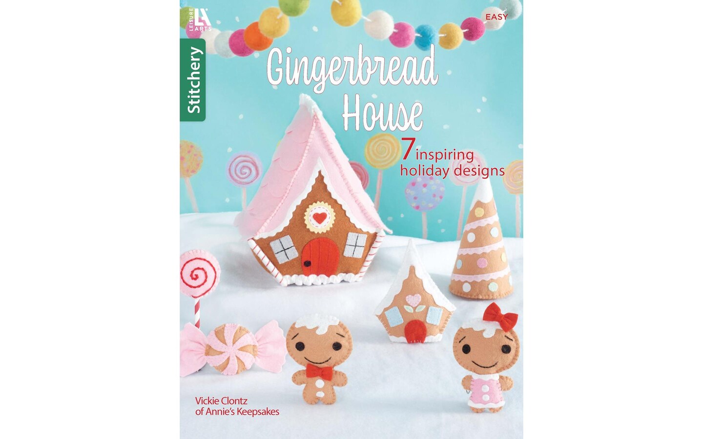 Leisure Arts Handmade Holiday Gingerbread House Book
