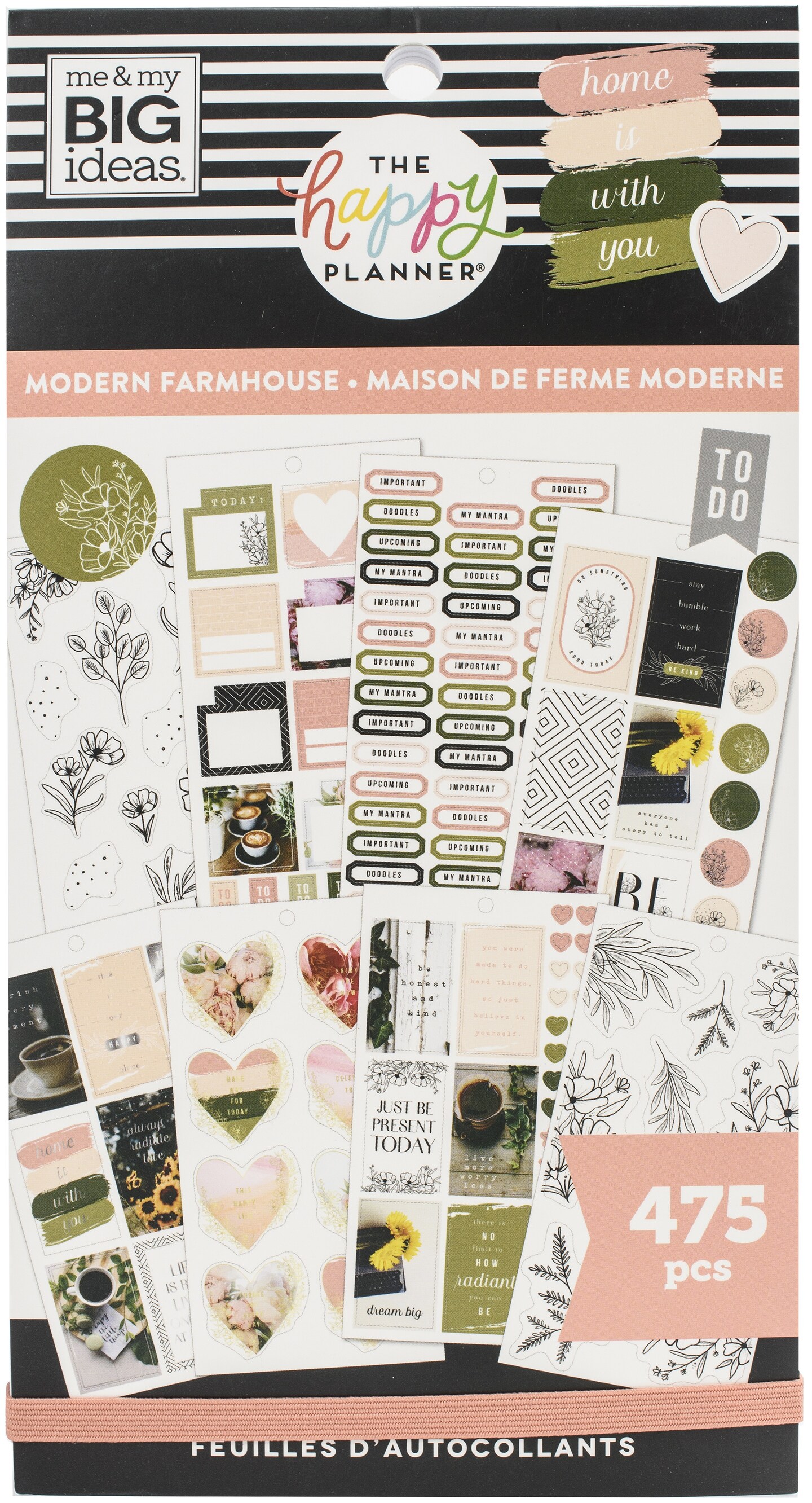 Happy Planner Sticker Value Pack-Modern Farmhouse, 475/Pkg