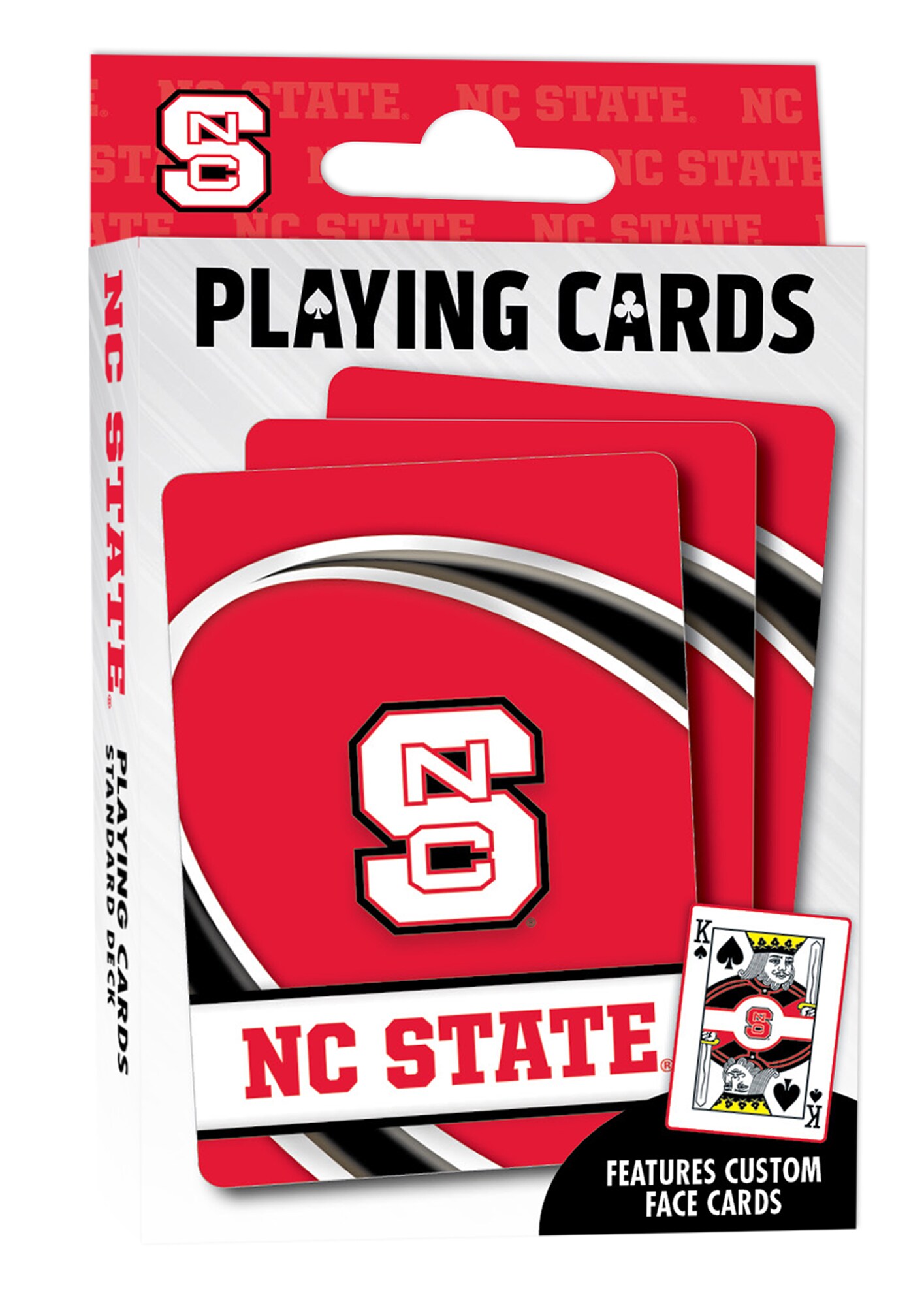 MasterPieces Officially Licensed NCAA NC State Wolfpack Playing Cards
