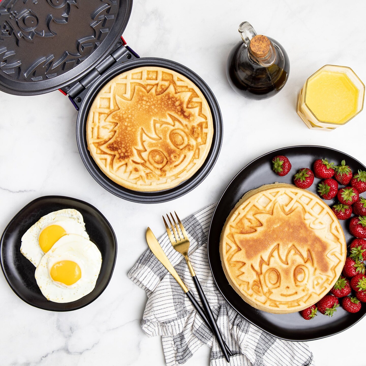 Uncanny Brands My Hero Academia Waffle Maker