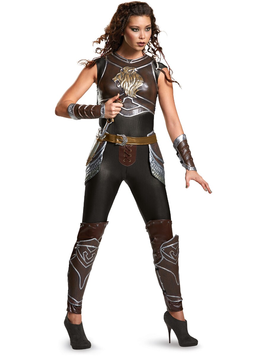 Womens Prestige World Of Warcraft Garona Half Orc Draenei Costume