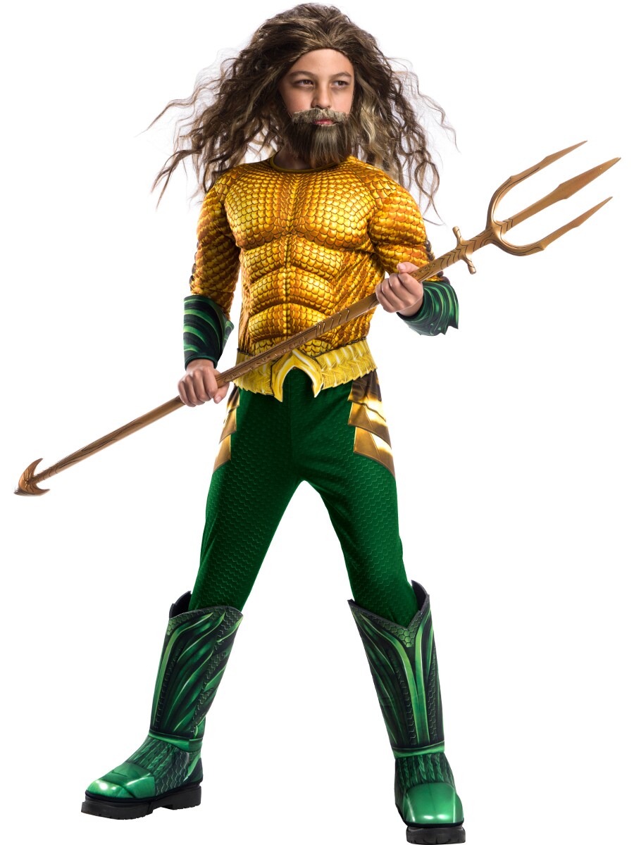 Boys Deluxe Aquaman Movie Costume