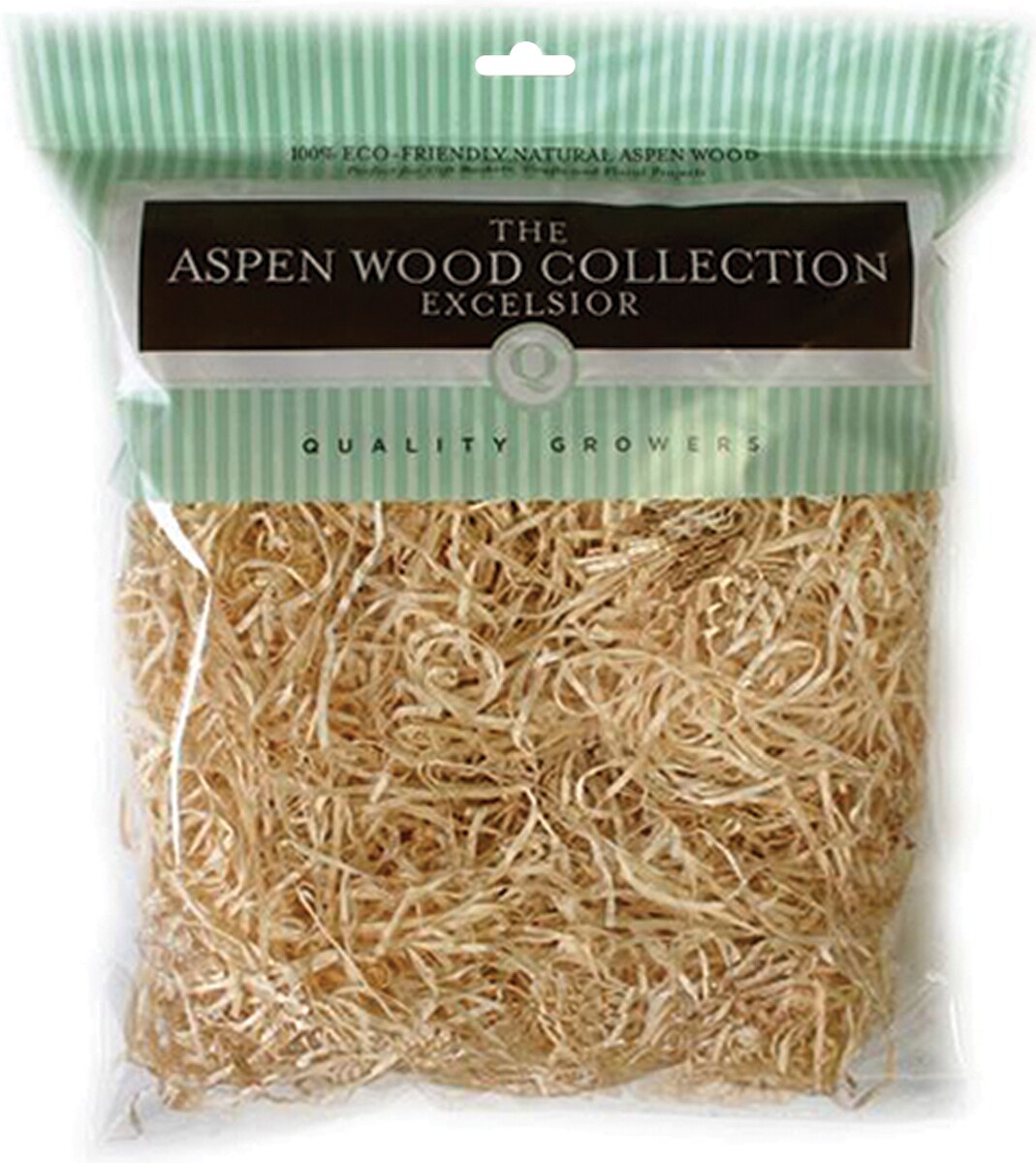Quality Growers Aspenwood Excelsior 328 Cubic Inches-Natural