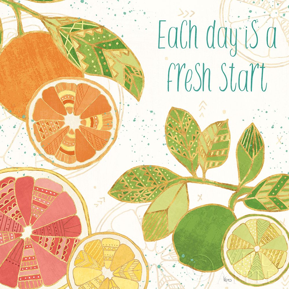 Citrus Splash Iv Poster Print by Veronique Charron - Item # VARPDX37556