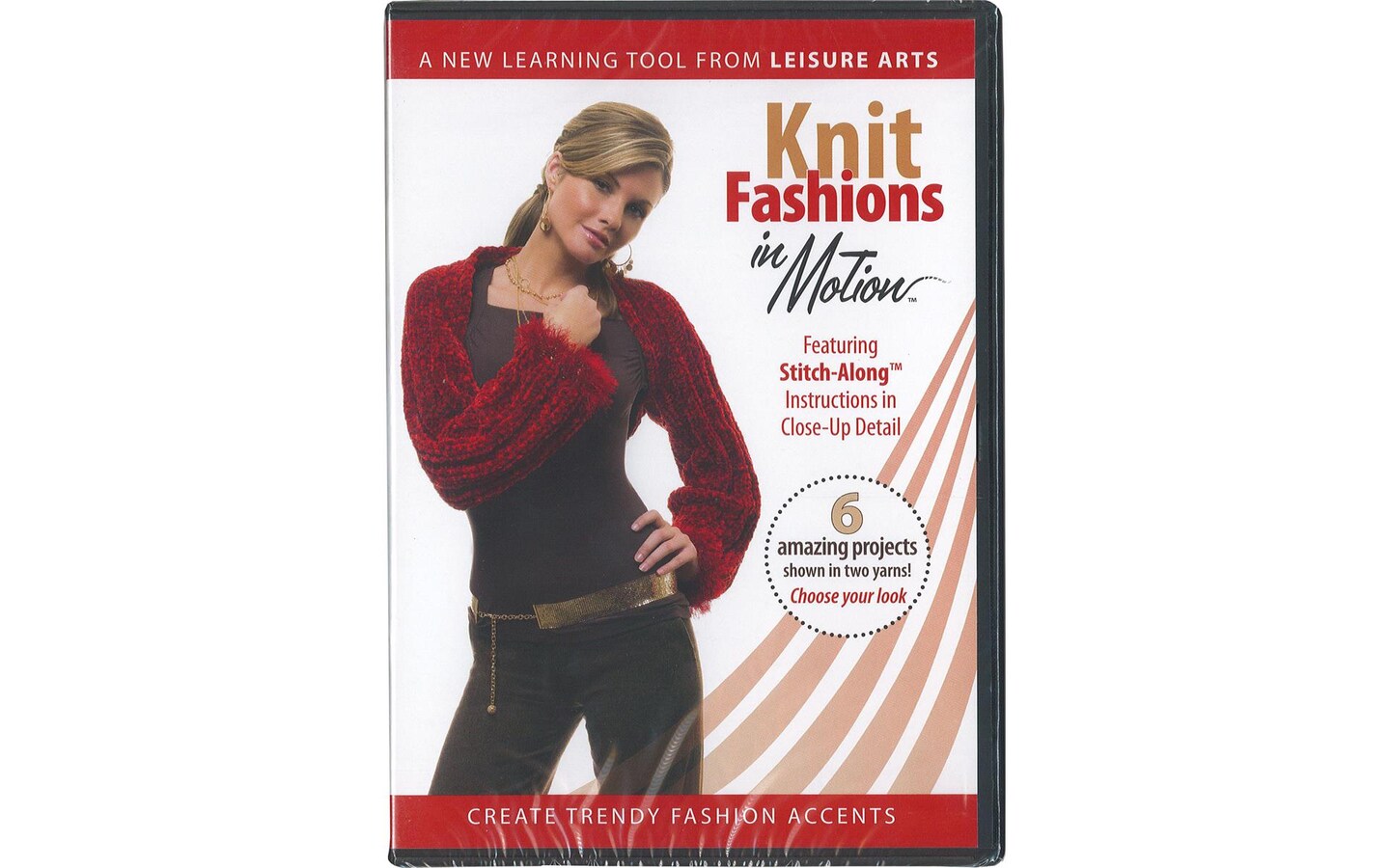 Leisure Arts Knit Fashions in Motion DVD, Knitting DVD, Knitting Pattern DVD, Knitting DVD Patterns, Knitting Beginners DVD, Knitting Patterns, Knitting Books for Beginners Adults, Beginner Knitting DVD