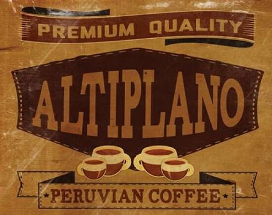 Peruvian Coffee Poster Print by Jason Giacopelli - Item # VARPDXGPL115