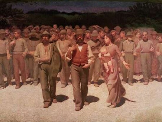 Il Quarto Stato Poster Print by Giuseppe Pellizza da Volpedo - Item # VARPDX3PV614