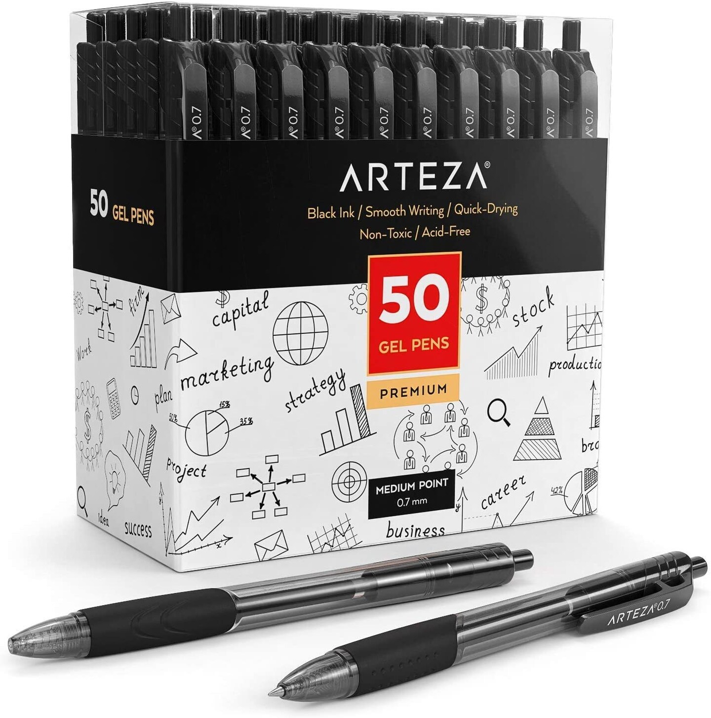 50 gel deals pen set