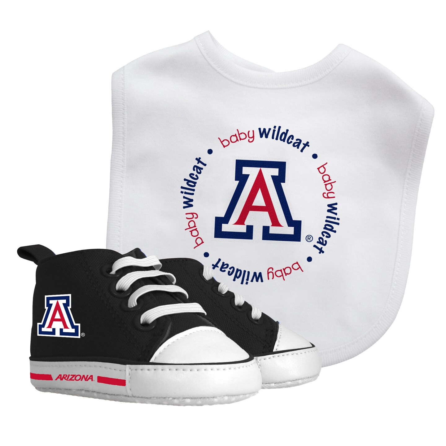 Baby Fanatic 2 Piece Bid and Shoes NCAA Arizona Wildcats Unisex Infant Apparel