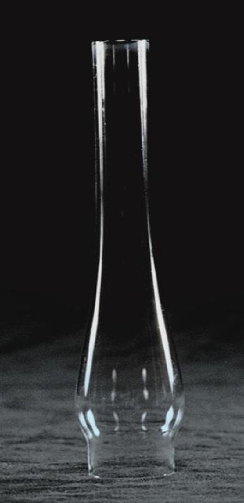 Clear Glass Lamp Chimney, Replacement Hurricane Globe Measures 1 1/8 Inch Diameter Base x 5 1/2 Inches High for Oil or Kerosene Lanterns