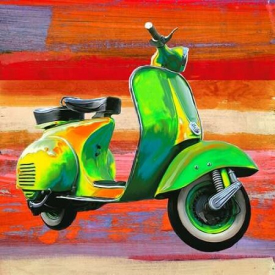 Pop Scooter I Poster Print by Teo Rizzardi - Item # VARPDX1TR2890
