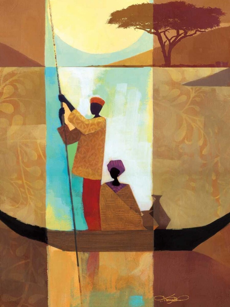 On the River II Poster Print by Keith Mallett - Item # VARPDX16150