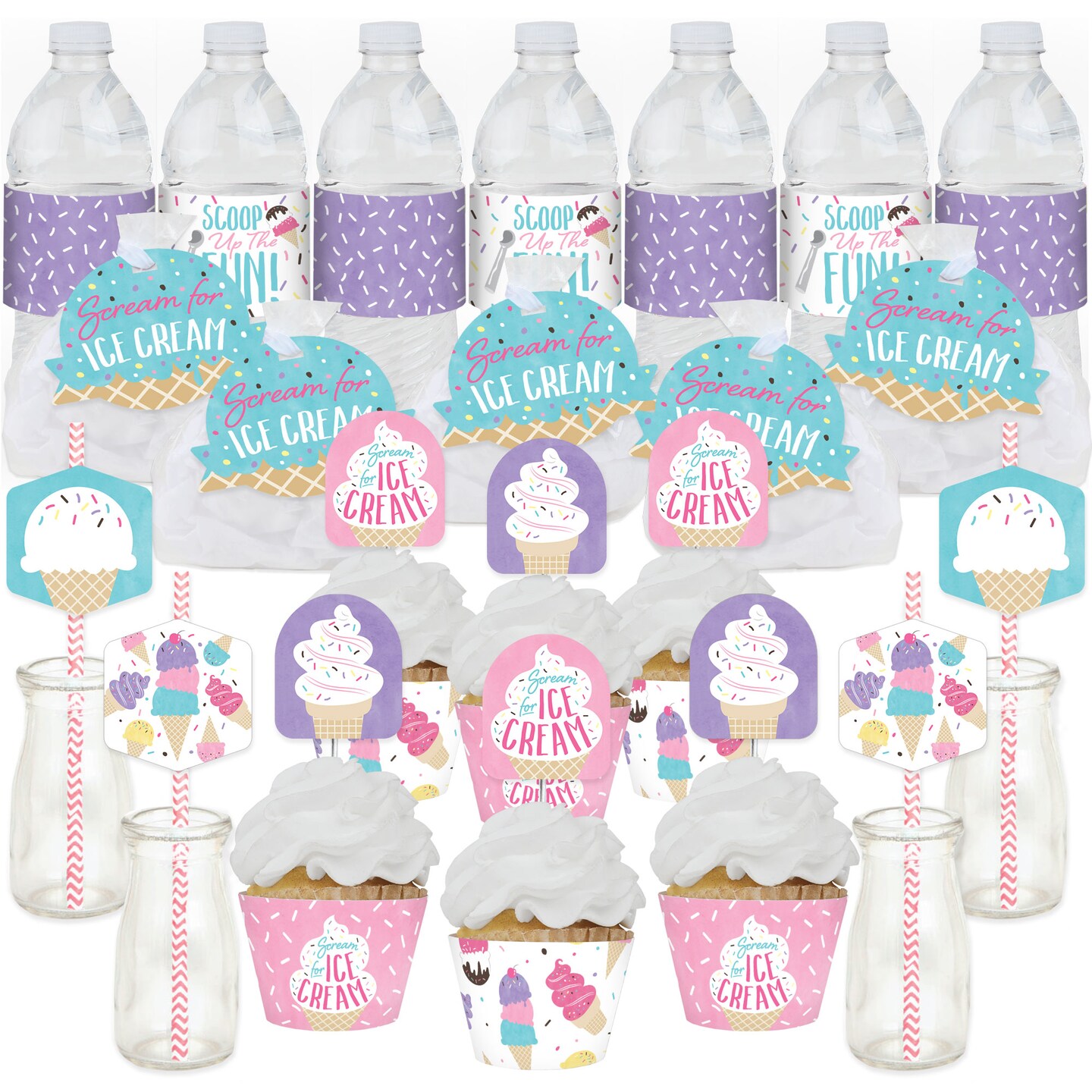 DIY Ice Cream Cupcakes Kit