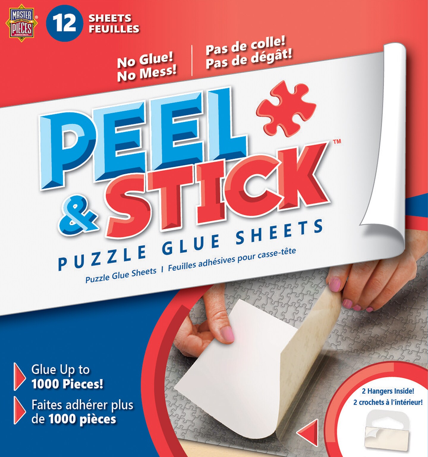 Puzzle Saver Peel and Stick 42x29.7cm 4/10/20 PCS, Jigsaw Clear Glue Frame  Sheets, Sticky Puzzles Sticker Tape, New Jig Puzzel Pictures Smart Edges  Conserver, Two Coat Quick Adhesive Board Sealer Framing Preserver