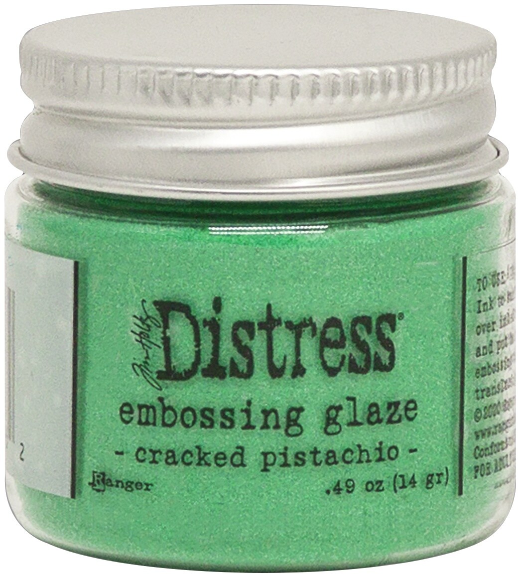 Tim Holtz Distress Embossing Glaze -Cracked Pistachio