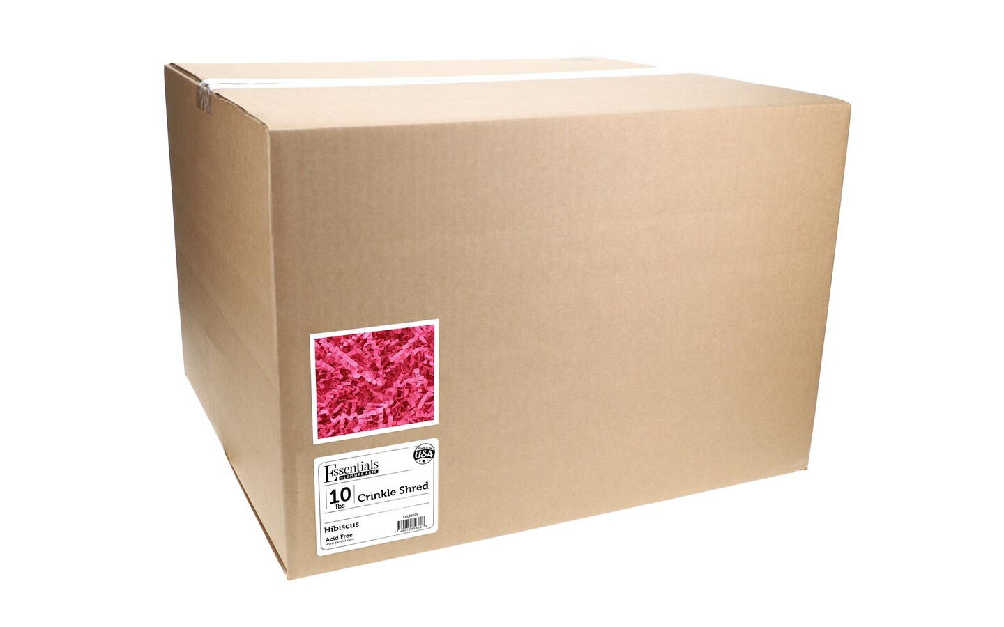 Essentials by Leisure Arts Crinkle Shred Box, Hibiscus, 10lbs Shredded