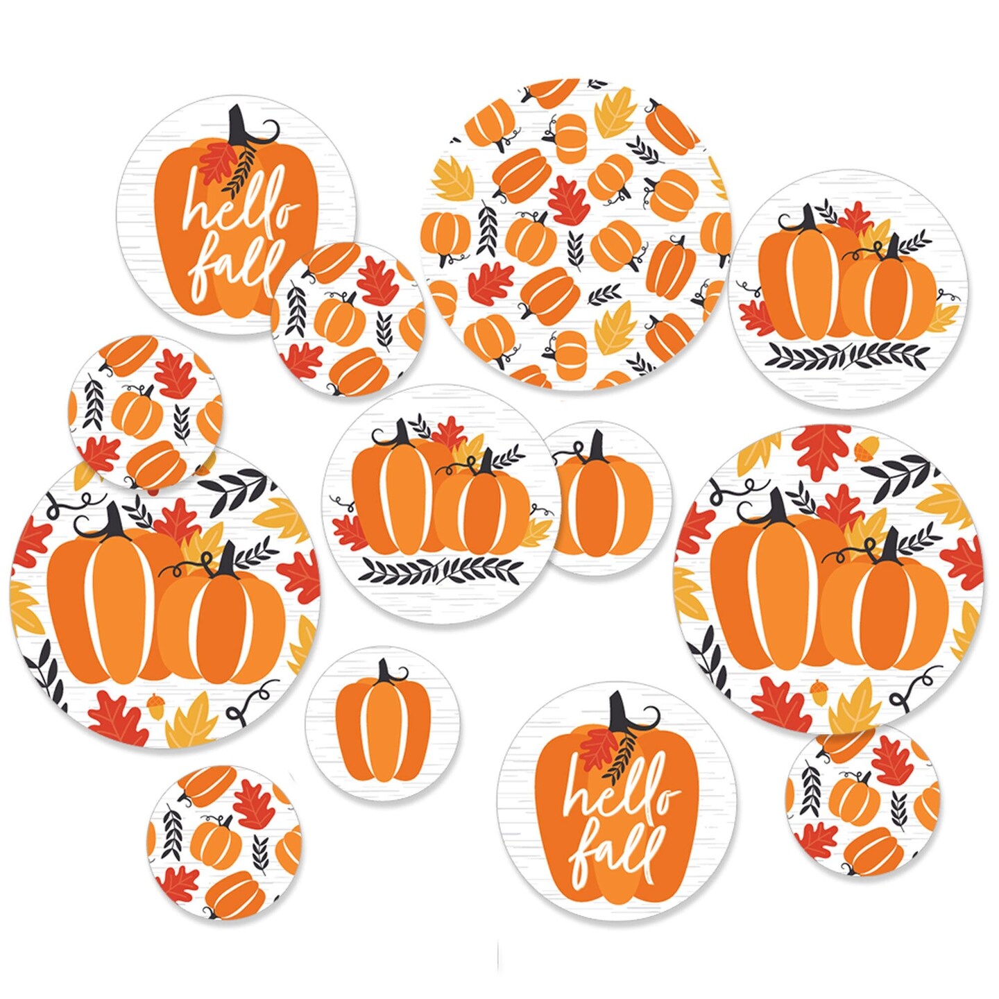 Big Dot Of Happiness Fall Pumpkin Halloween Or Thanksgiving Party 