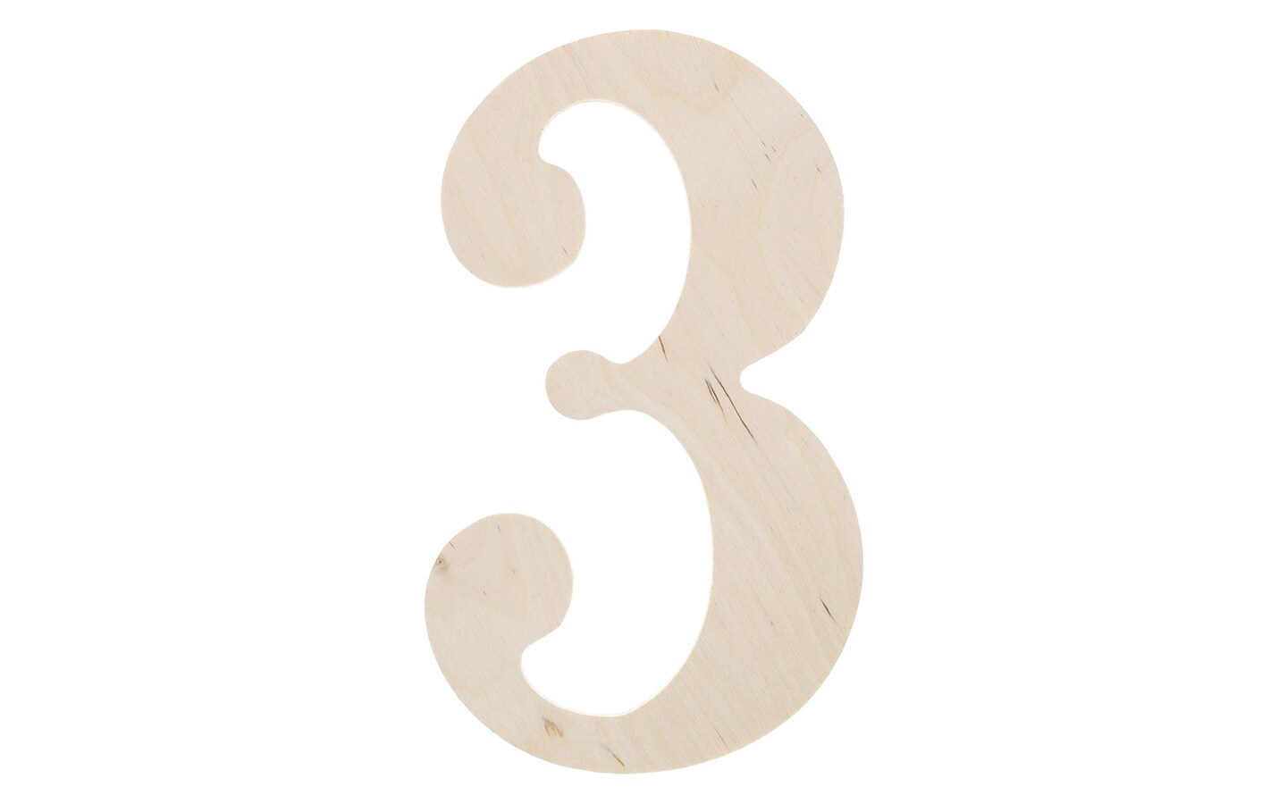 Good Wood by Leisure Arts Letter 9.5&#x22; No 3, Wooden Letters, Wood Letters, Wooden Letters Wall Decor, Large Wooden Letters, Wooden Letters 9.5 Inch, Small Wooden Letters for Crafts