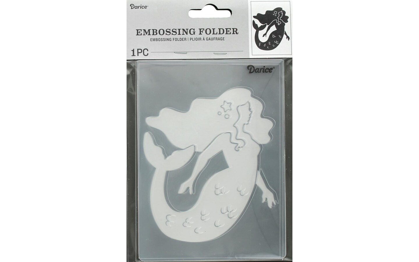 Darice Emboss Folder Mermaid Michaels