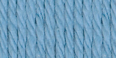 Lily Sugar'N Cream Light Blue Yarn - 6 Pack of 71g/2.5oz - Cotton - 4 Medium (Worsted) - 120 Yards - Knitting/Crochet