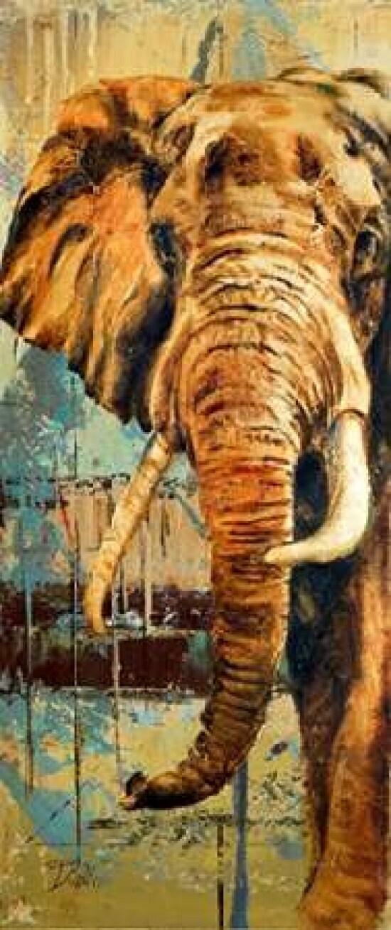 New Safari on Teal II Poster Print by Patricia Pinto - Item # VARPDX9570E