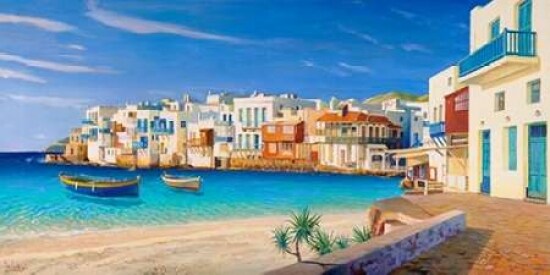 Mykonos Poster Print by Adriano Galasso - Item # VARPDX2AD1920