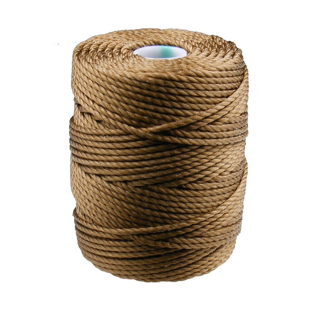 C-Lon Tex 400 Heavy Weight Bead Cord, Bronze ,1.0mm, 36 Yard Spool