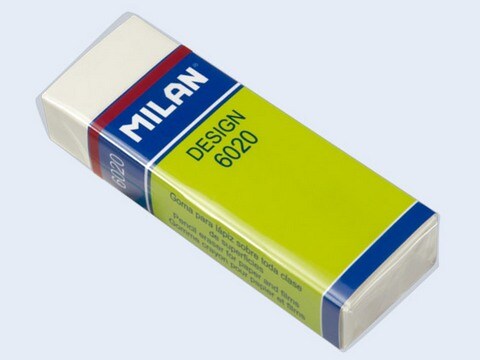 MILAN PLASTIC DESIGN MASTER ERASER (6020)