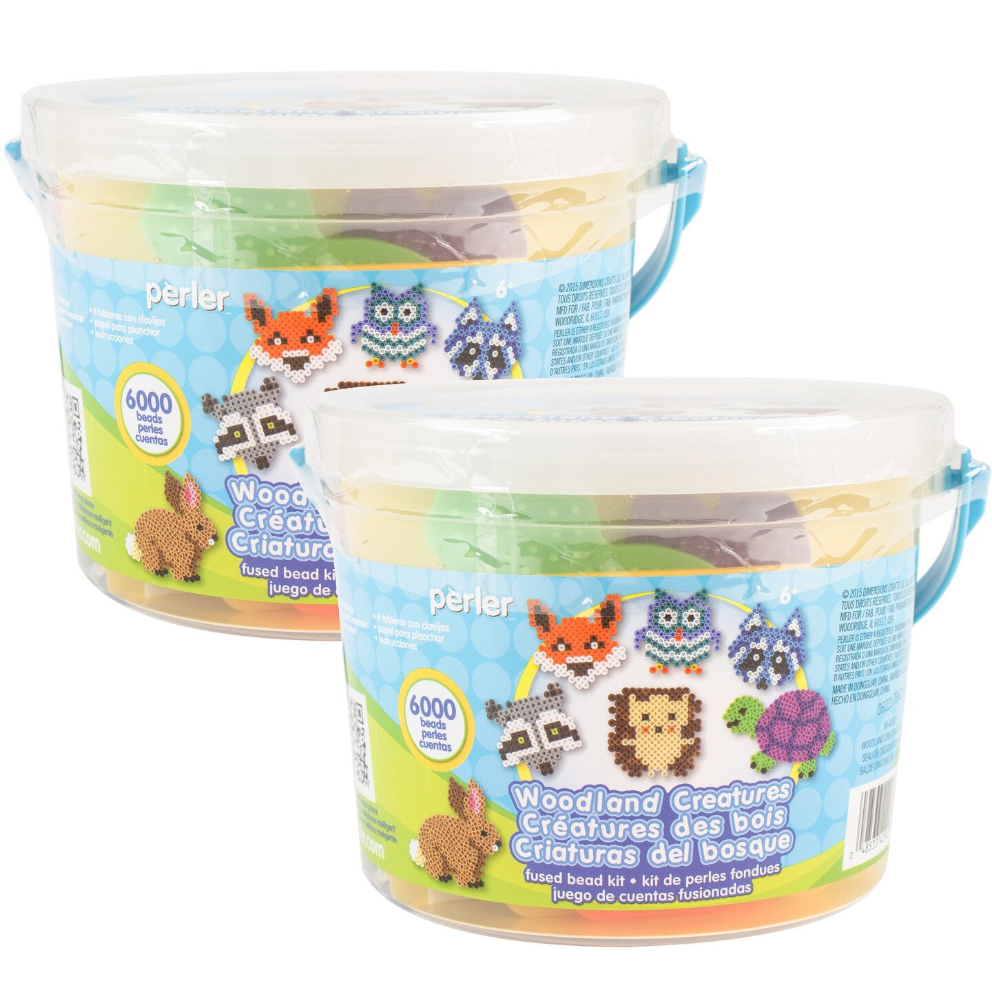 Multipack of Perler Fused Bead Bucket Kit-Woodland Creatures Michaels