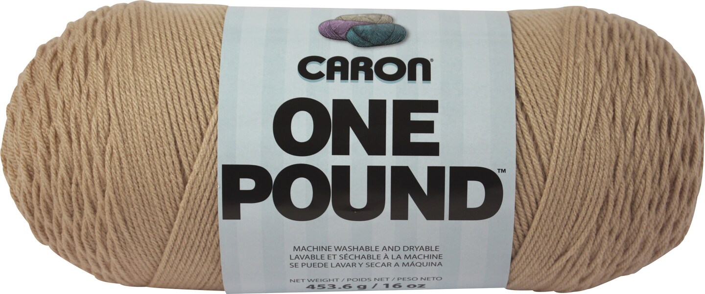 Caron ONE POUND Yarn 100% Acrylic Worsted Weight 4 ply color Lace 585