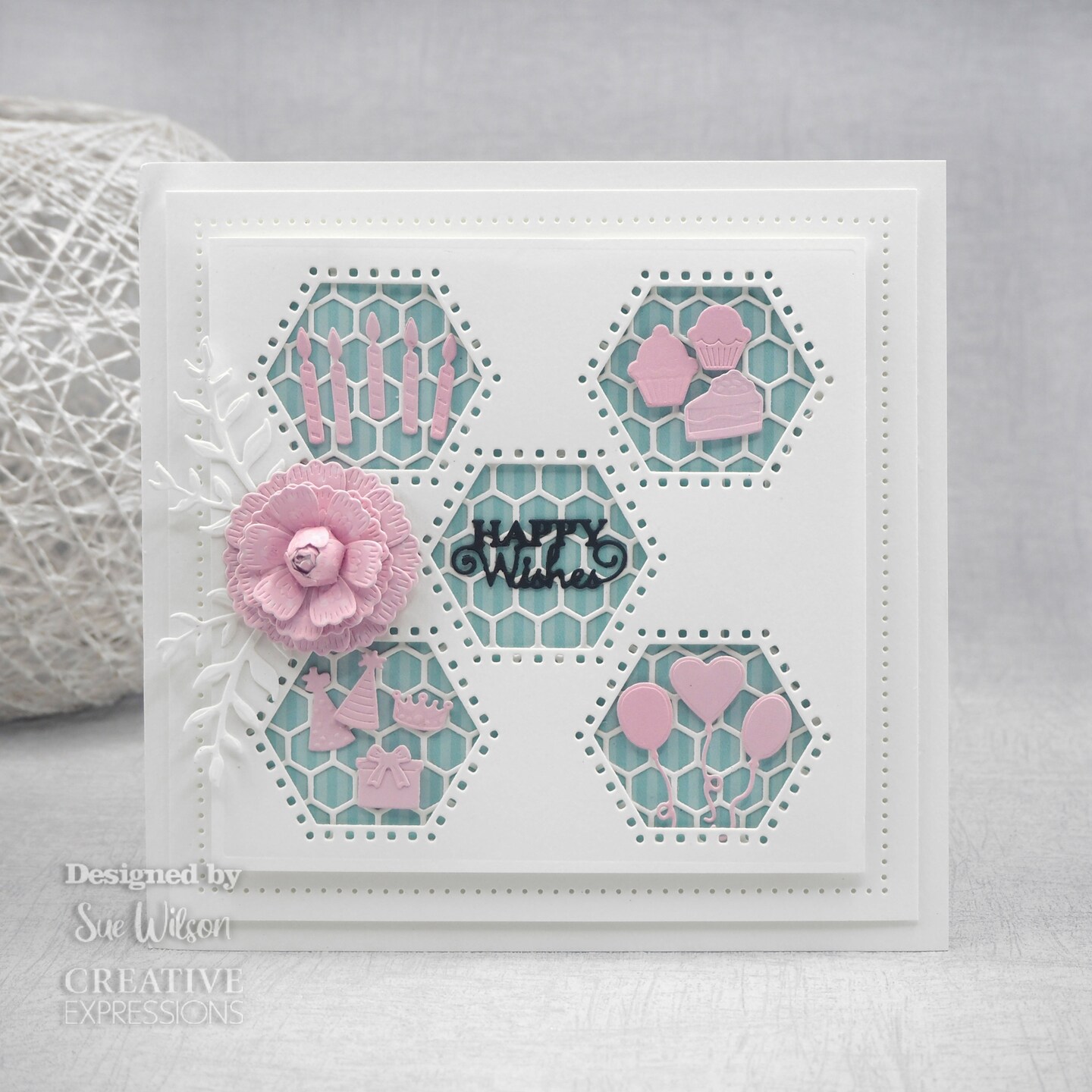 Creative Expressions Craft Dies By Sue Wilson-Finishing Touches Birthday Accesories