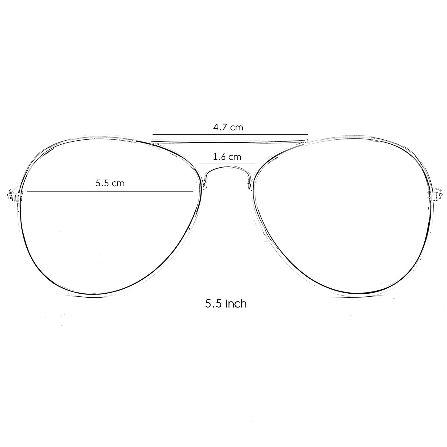 Big Mo&#x27;s Toys Silver Mirrored Aviator Sunglasses Shades &#x2013; 70&#x2019;s Style Adult Aviators Costume Glasses - 1 Pair