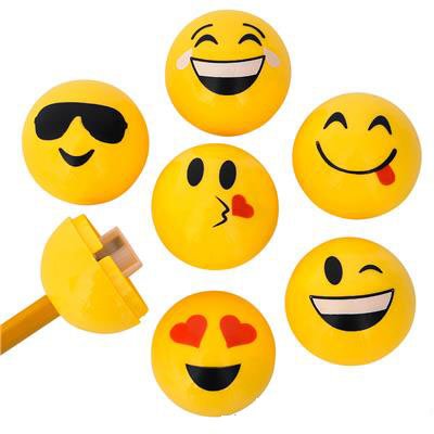 Rhode Island Novelty Emoticon Party Favor Pencil, Eraser and Sharpener Gift Set, 36-Piece