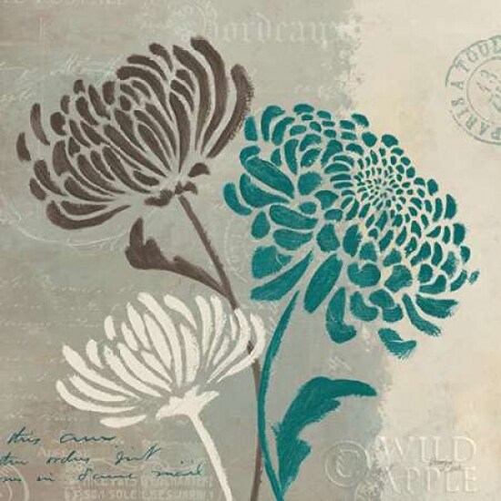 Chrysanthemums II Poster Print by Wellington Studio - Item # VARPDX15006