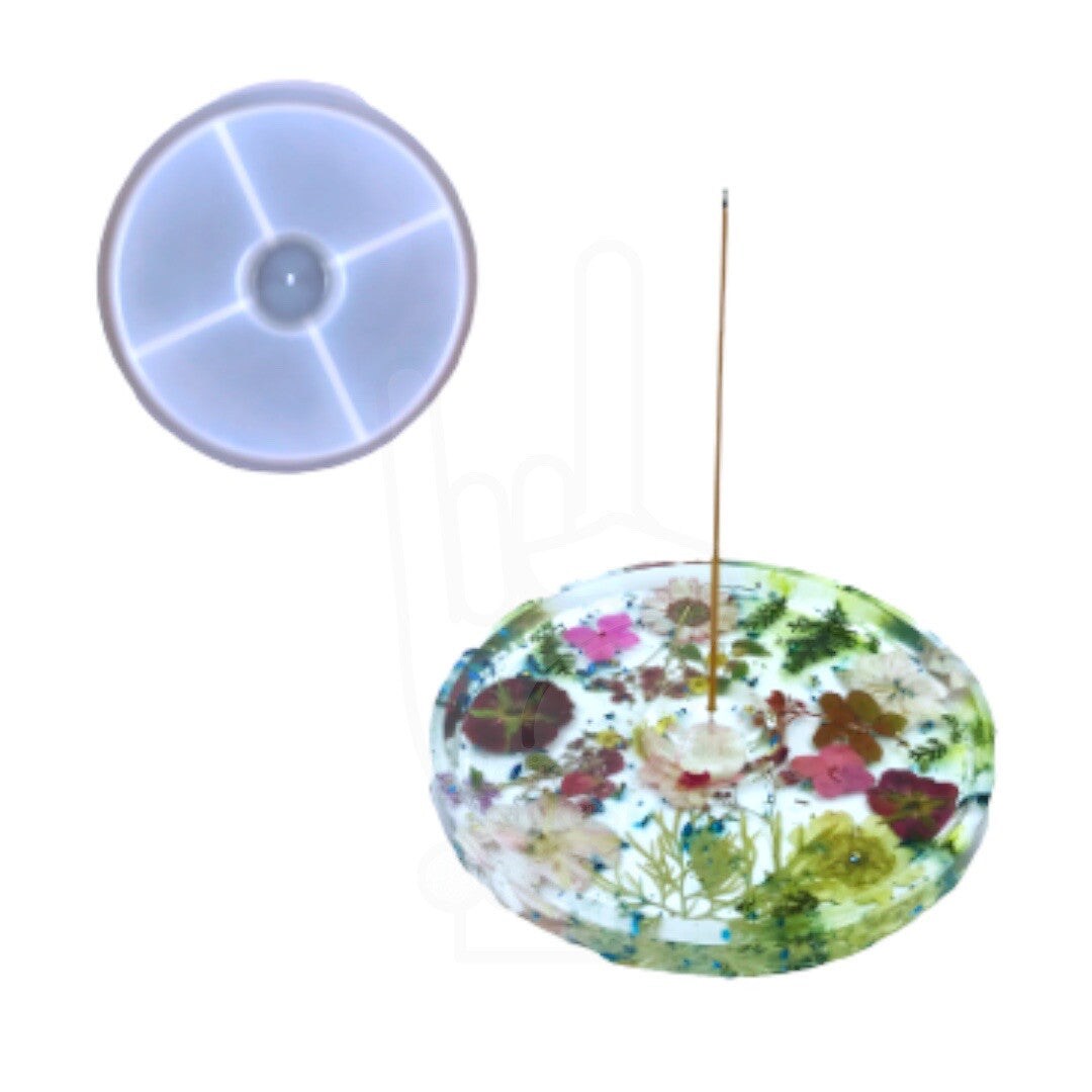 Incense Burner Round Mold for UV and Epoxy Resin Michaels