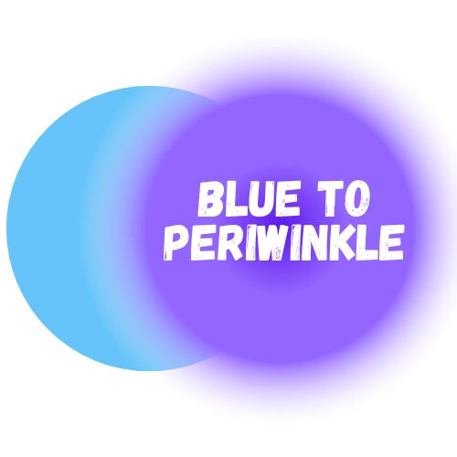 Blue to Periwinkle Premium Glow Pigment Powder for Resin 2 Oz