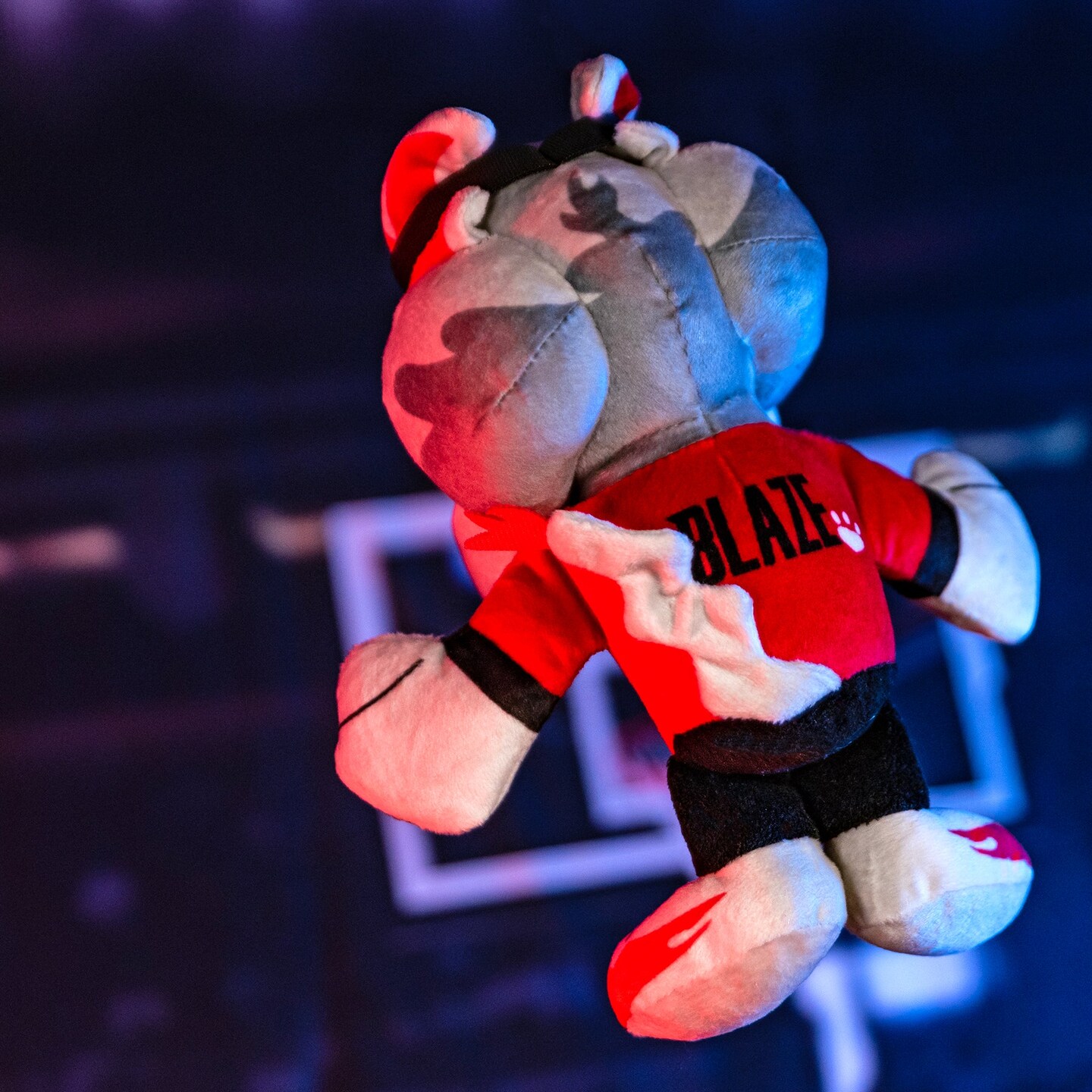 Bleacher Creatures Portland Trail Blazers Blaze Mascot 8" Kuricha Sitting Plush