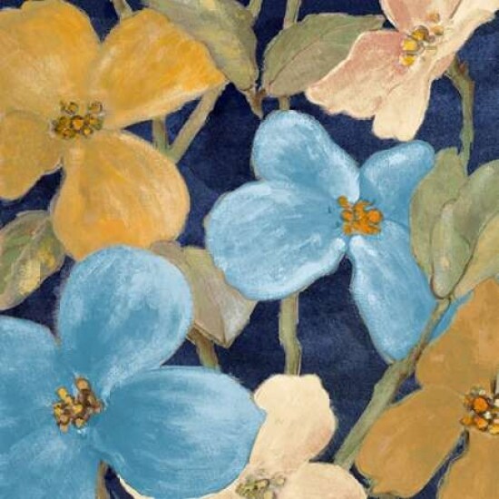 Blue Garden Party II Poster Print by Lanie Loreth - Item # VARPDX8895V