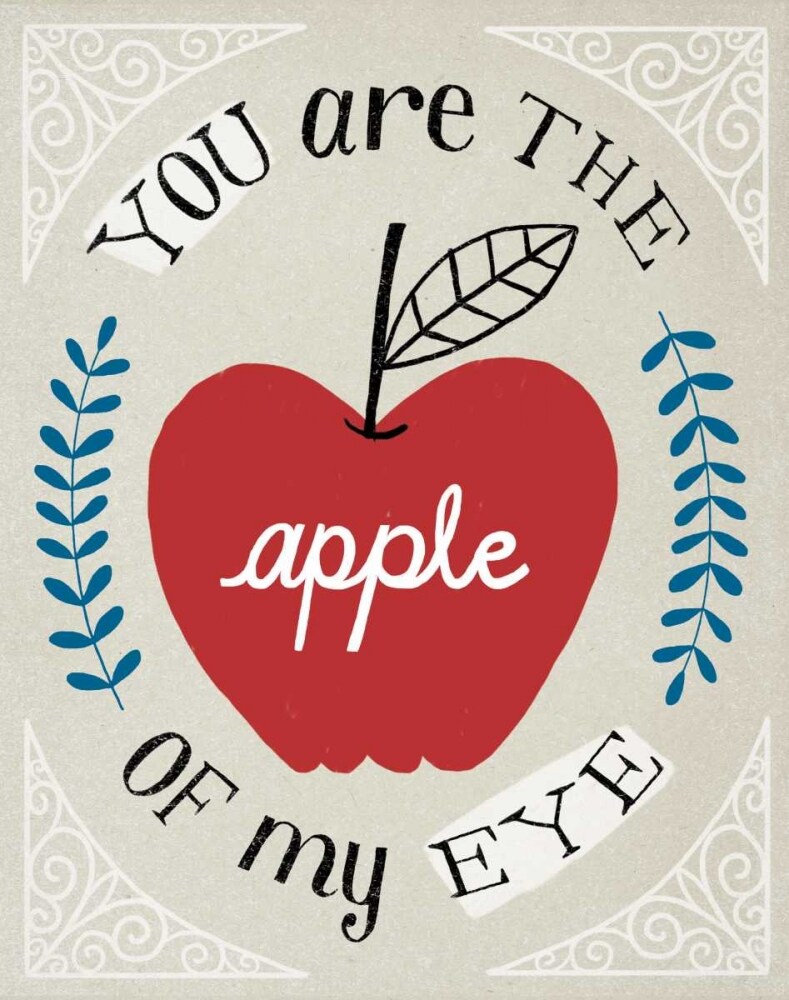 Apple of my Eye Poster Print by Oliver Towne - Item # VARPDX15462