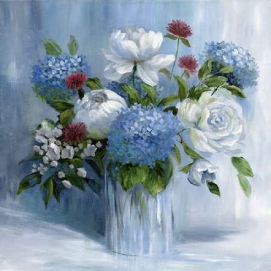 Blue Arrangement Poster Print by Nan Nan (24 x 24) # 17273